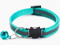 Adjustable Reflective Cat Collar with Safety Breakaway Clip