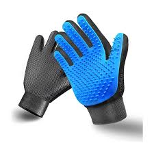 Pet Grooming Glove for Shedding & Bath Time