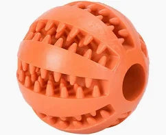Interactive Silicone Dog Chew Ball for Small Breeds